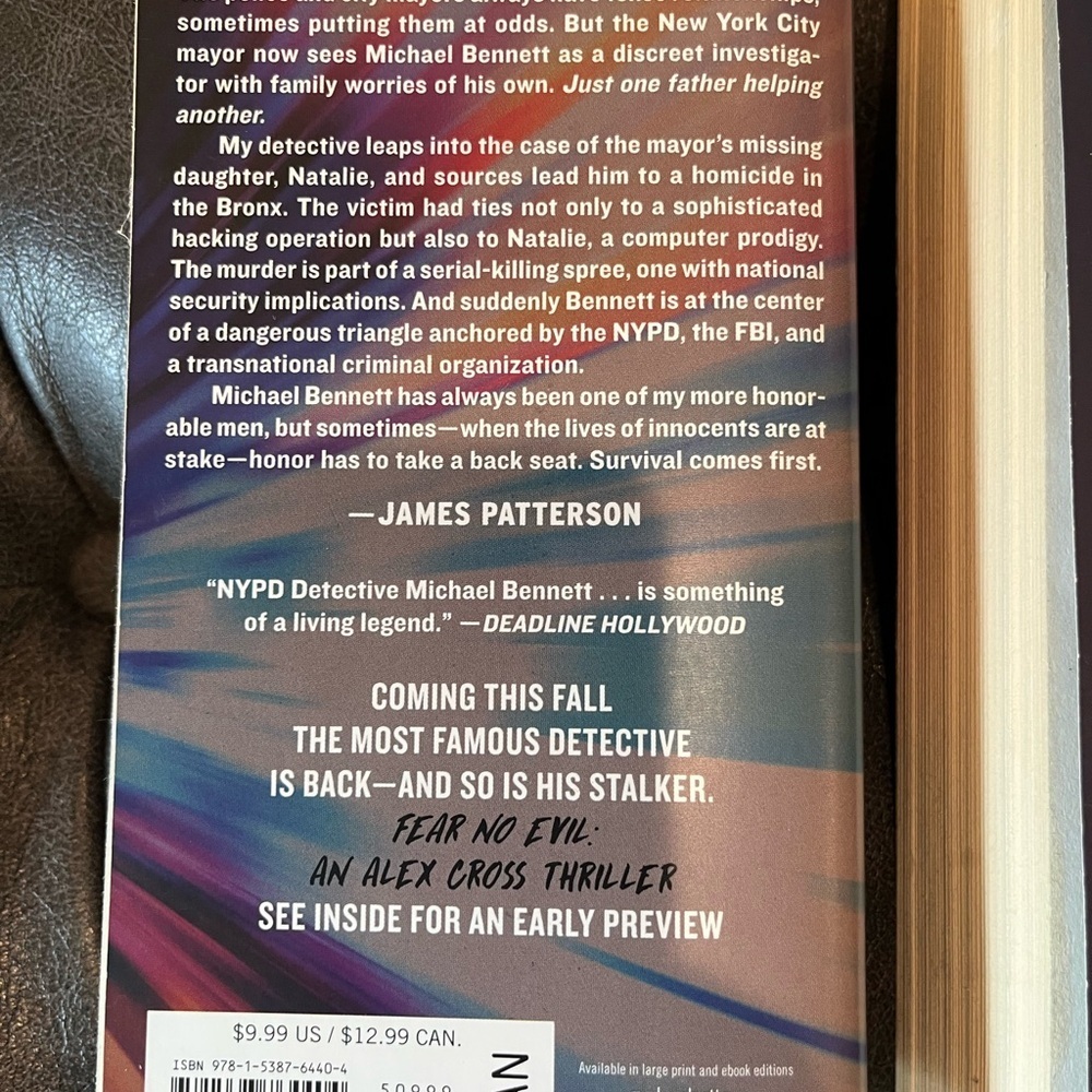 Lot of Six James Patterson Books in Paperback - Picture 9 of 9